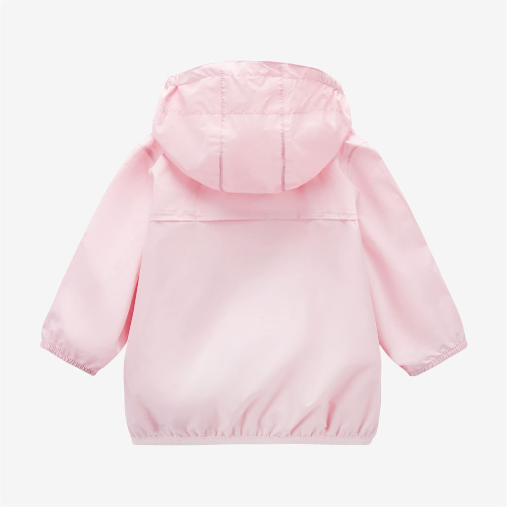 Lavender pink Kids Packable Weather Jacket with Breathable Fabric 02