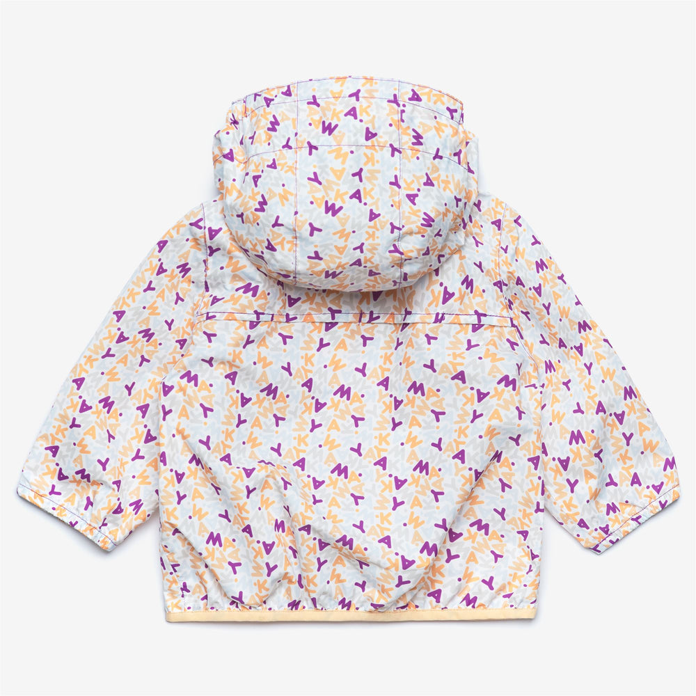 Chaqueta impermeable plegable unisex para niños con gráficos divertidos 02