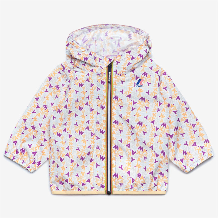 Chaqueta impermeable plegable unisex para niños con gráficos divertidos 1