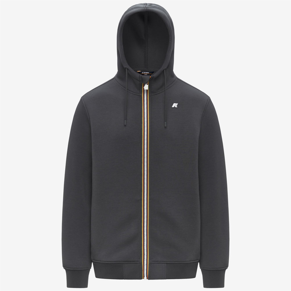 Fleece_MAN_RAINER SPACER_Jacket_Grey Shadow Dk - Commercial 1