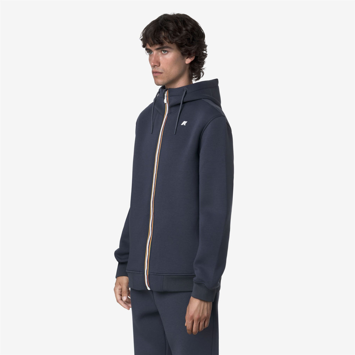 Fleece_MAN_RAINER SPACER_Jacket_Blue Airforce - Commercial 5