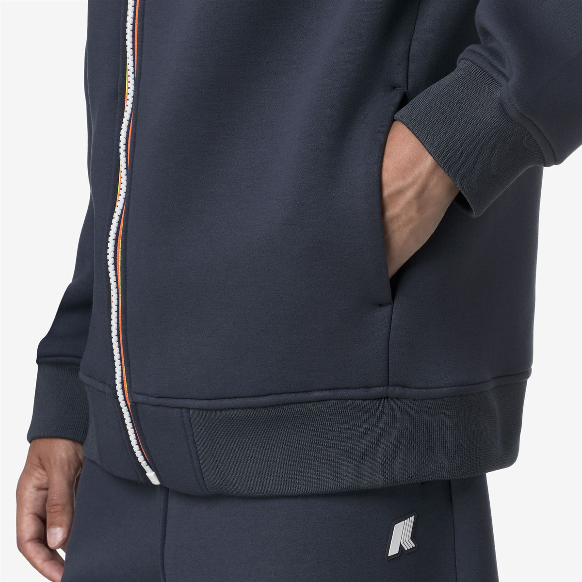 Fleece_MAN_RAINER SPACER_Jacket_Blue Airforce - Commercial 7