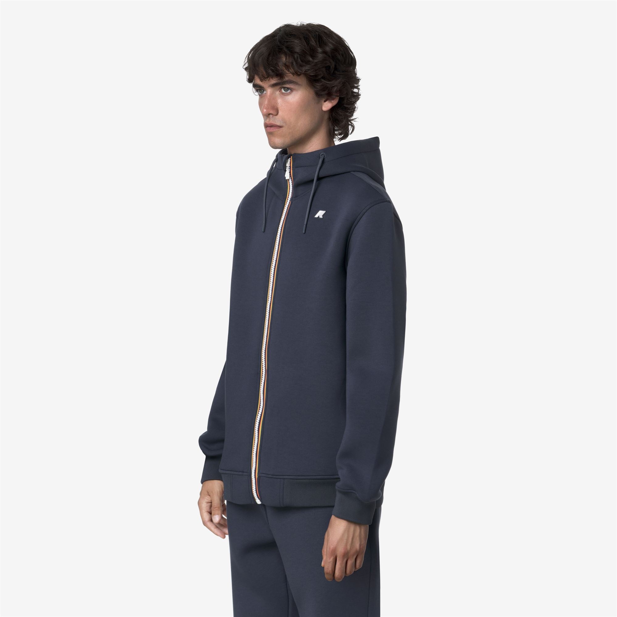 Fleece_MAN_RAINER SPACER_Jacket_Blue Airforce - Commercial 5