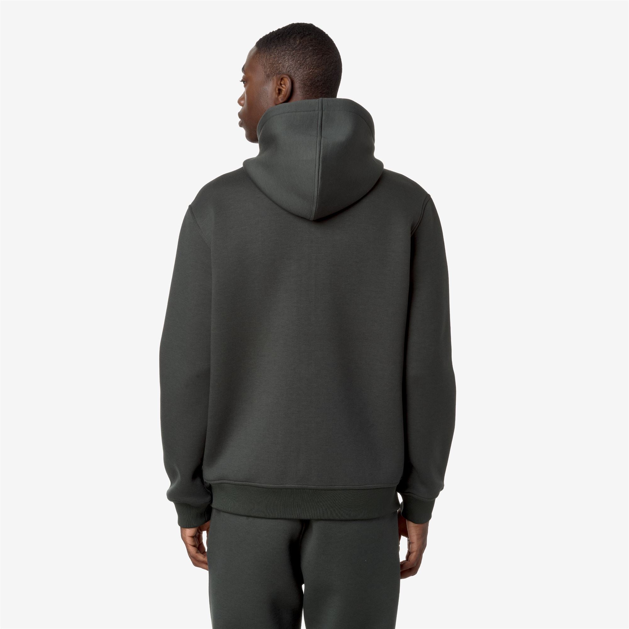 Fleece_MAN_RAINER SPACER_Jacket_GREEN BLACKISH - Commercial 6