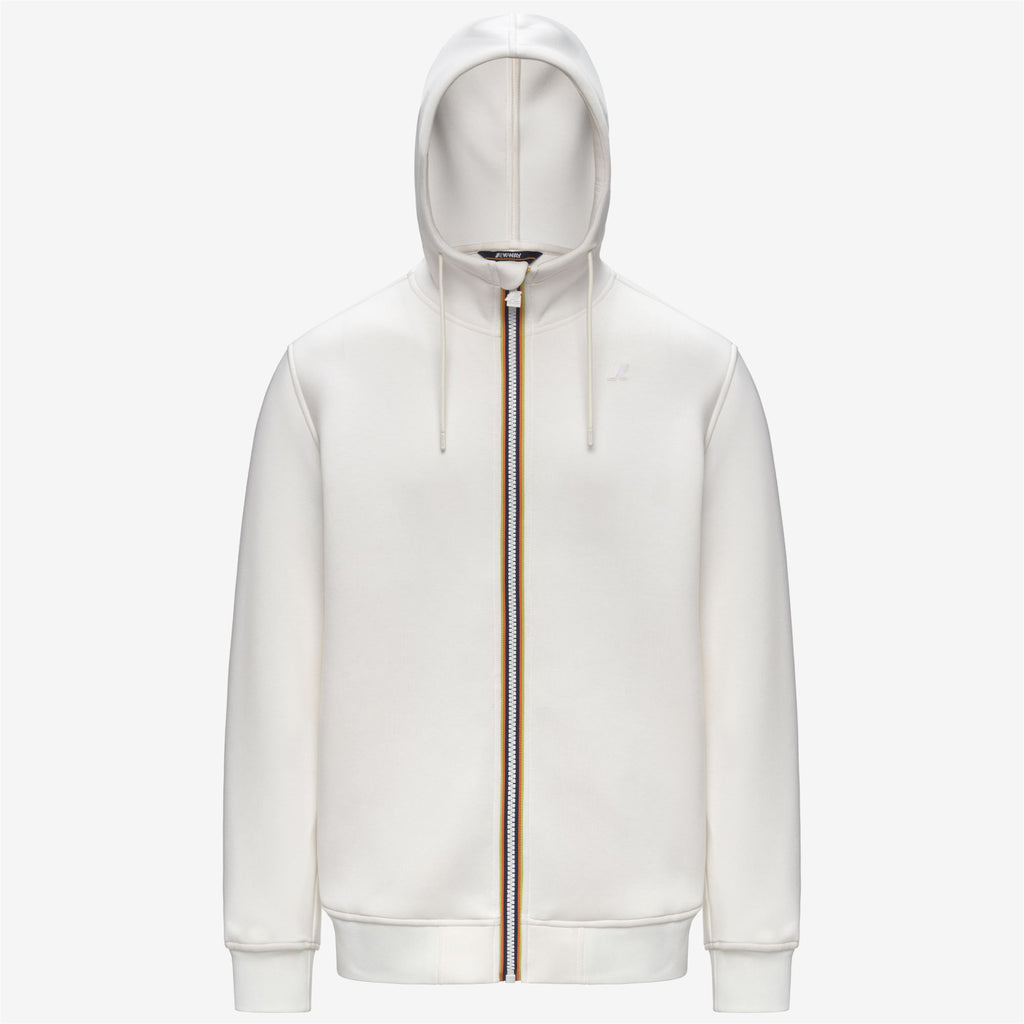 Fleece_MAN_RAINER SPACER_Jacket_White Gardenia - Commercial 1