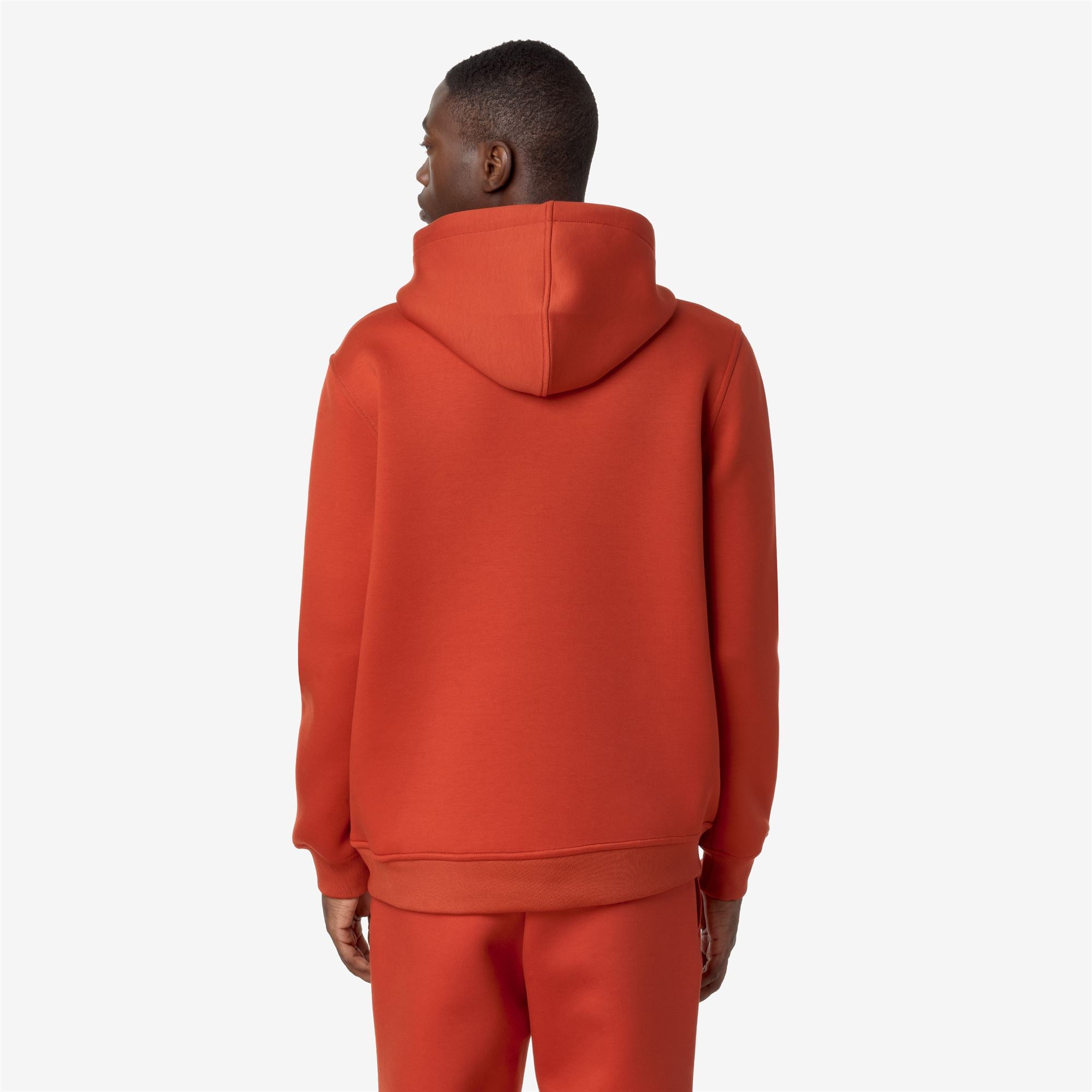 Fleece_MAN_BERNIE SPACER_Pull Over_Red Pompeian - Commercial 6