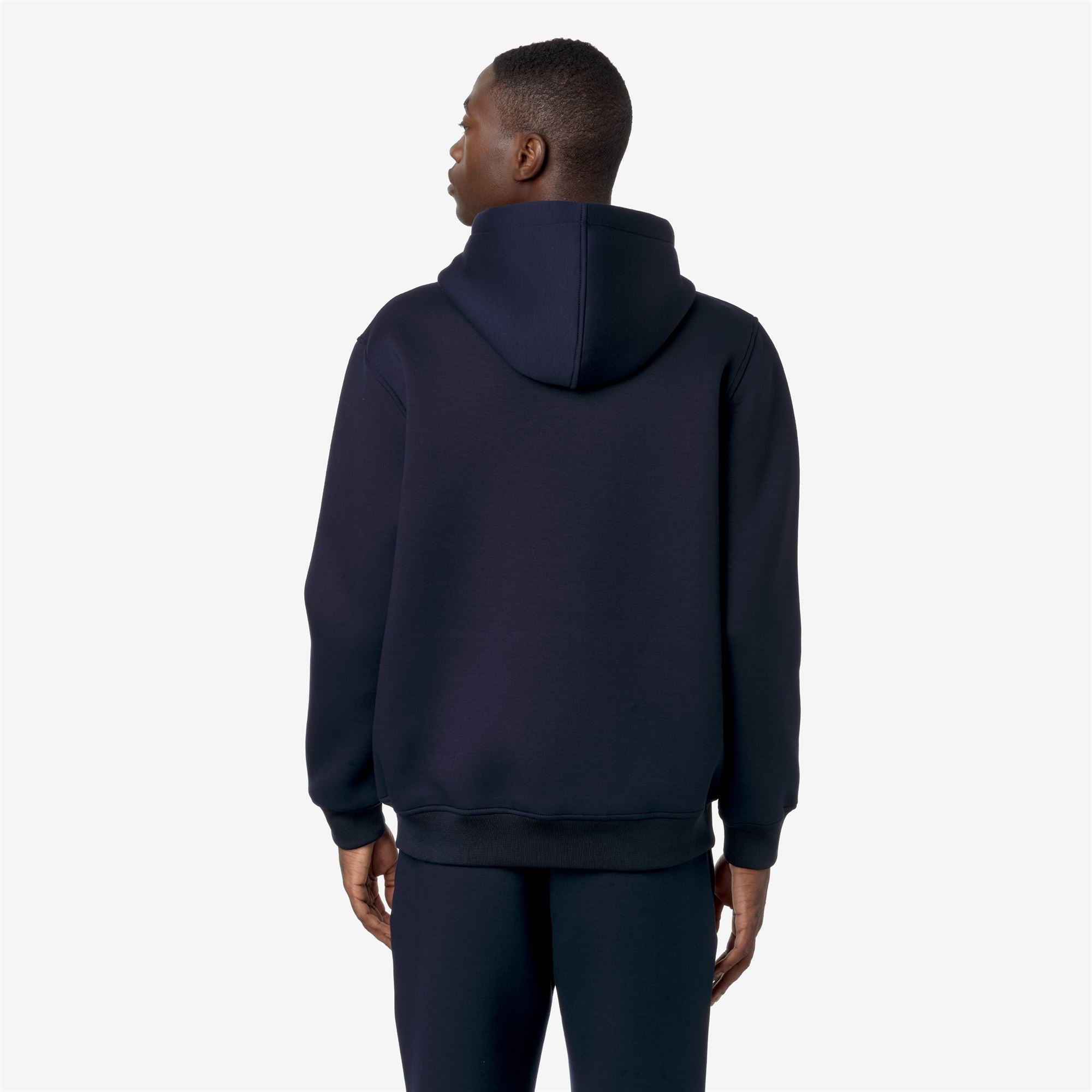 Fleece_MAN_BERNIE SPACER_Pull Over_Blue Depth - Commercial 6