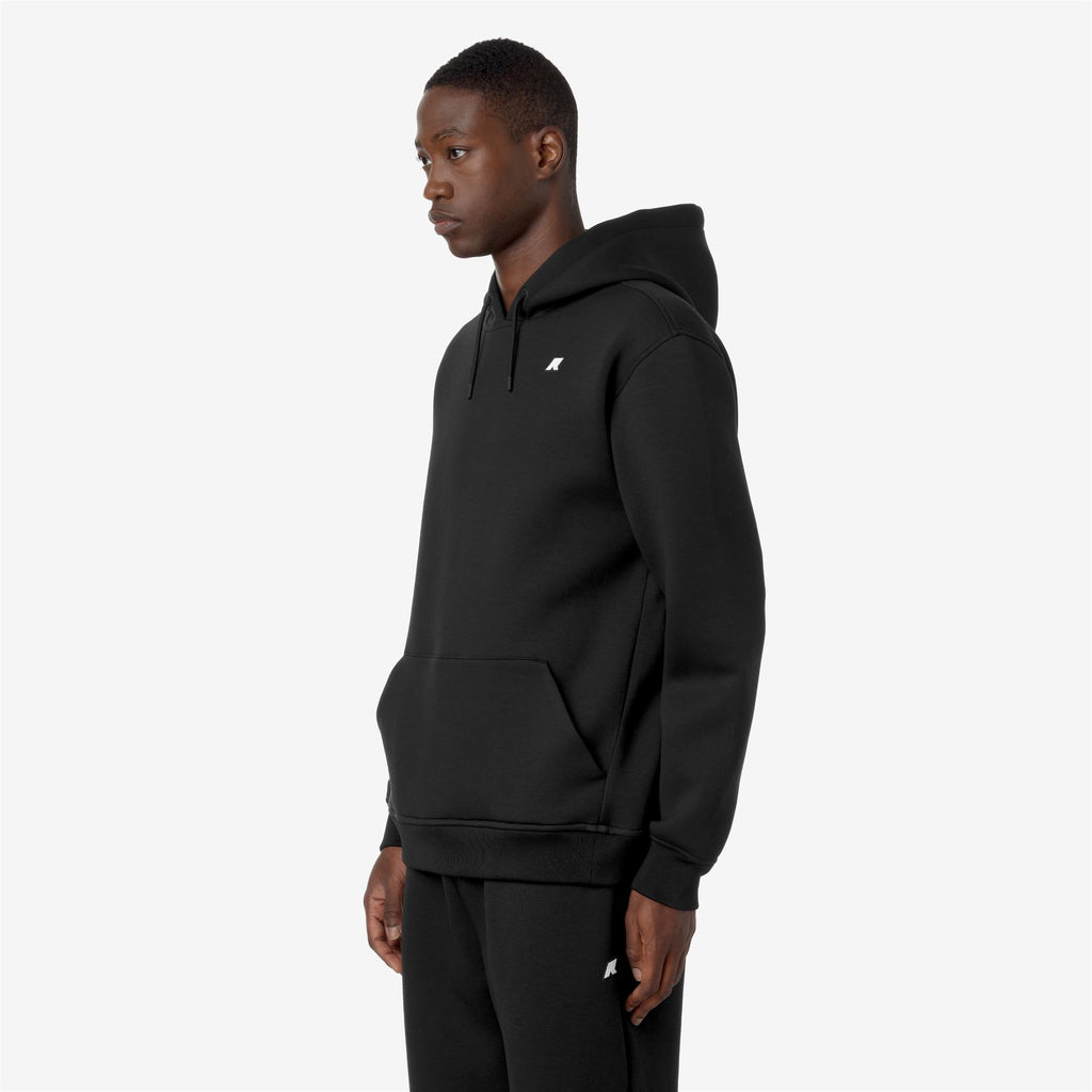 Fleece_MAN_BERNIE SPACER_Pull Over_Black Pure - Commercial 5