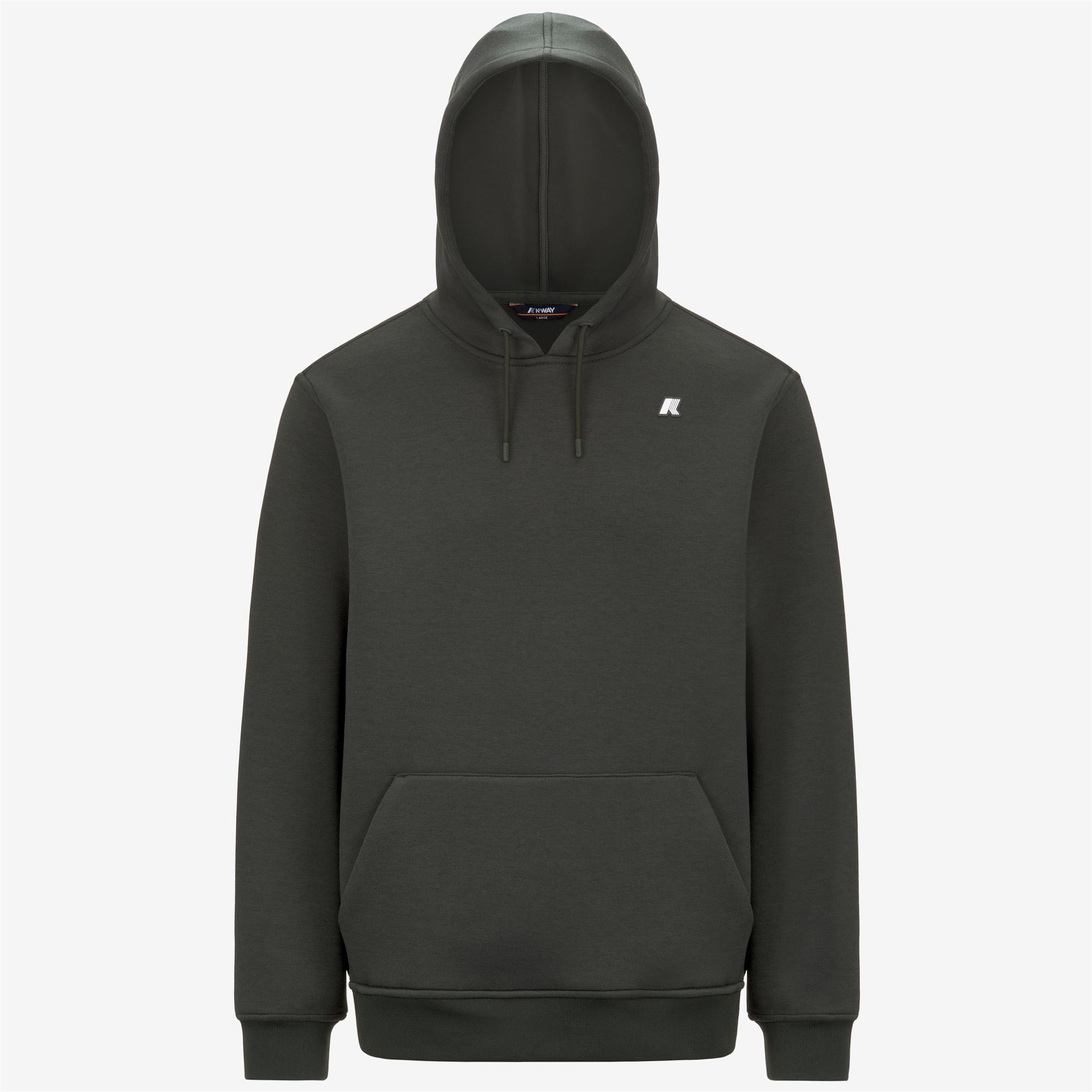 Fleece_MAN_BERNIE SPACER_Pull Over_GREEN BLACKISH - Commercial 1