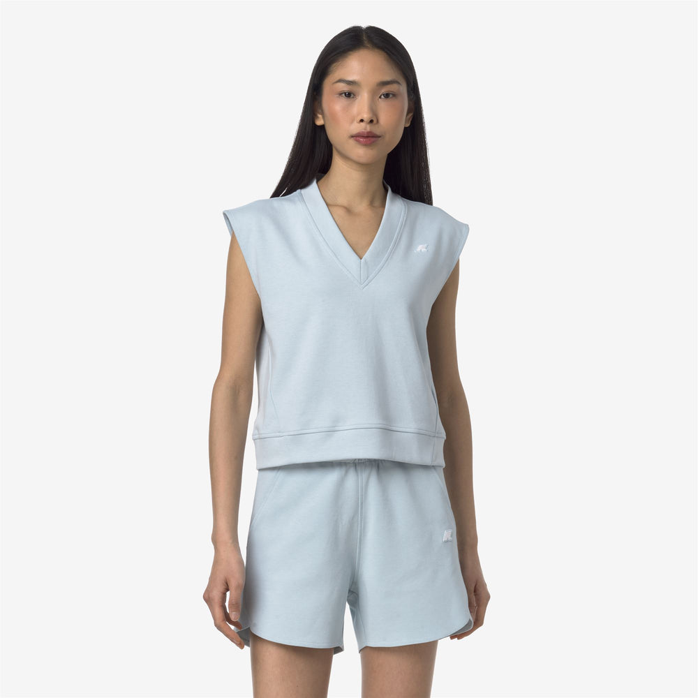 Baby Blue Women's Relaxed Fit Athleisure T-Shirt 02