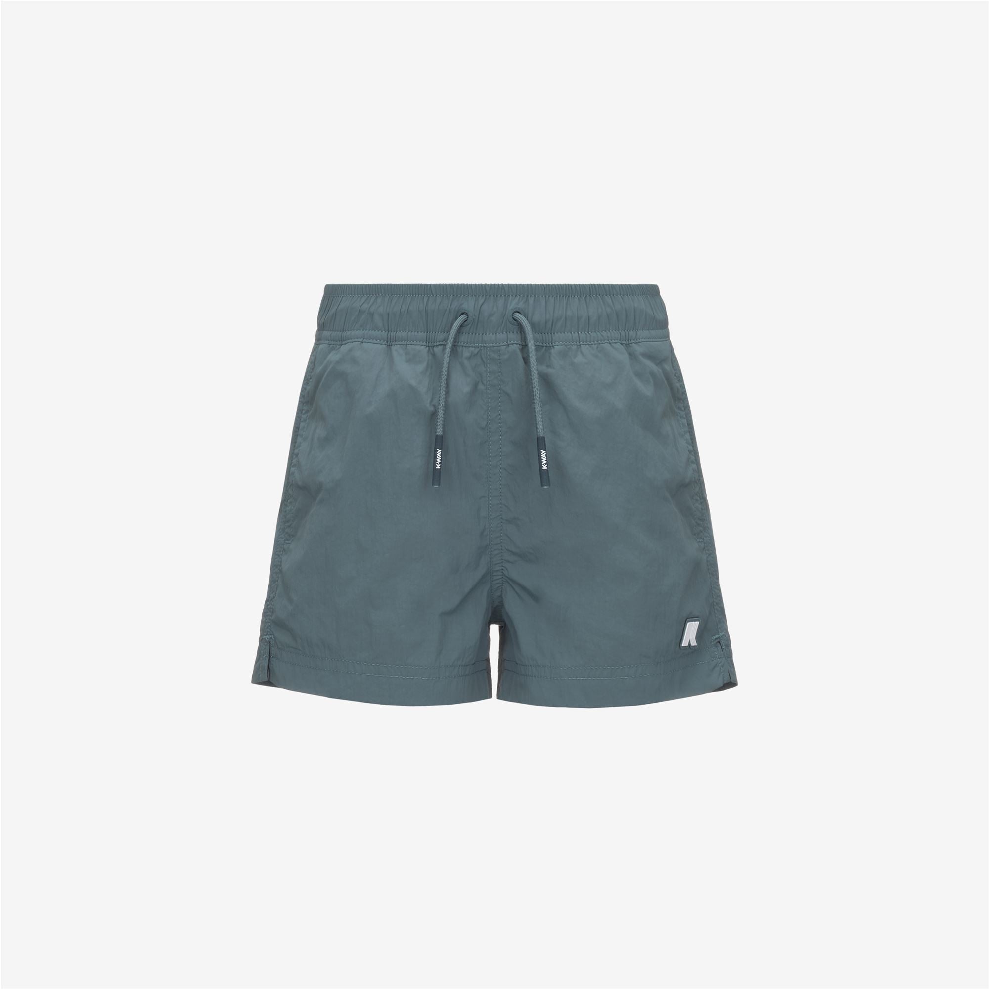 Bathing Suits_BOY_P. HAZEL BEACH_Swimming Trunks_Green Iron - Commercial 1