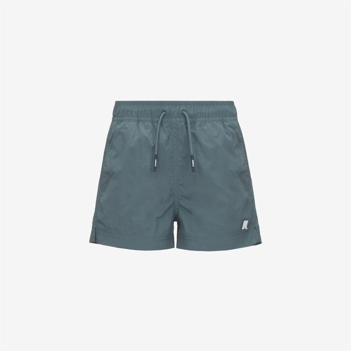Bathing Suits_BOY_P. HAZEL BEACH_Swimming Trunks_Green Iron - Commercial 1