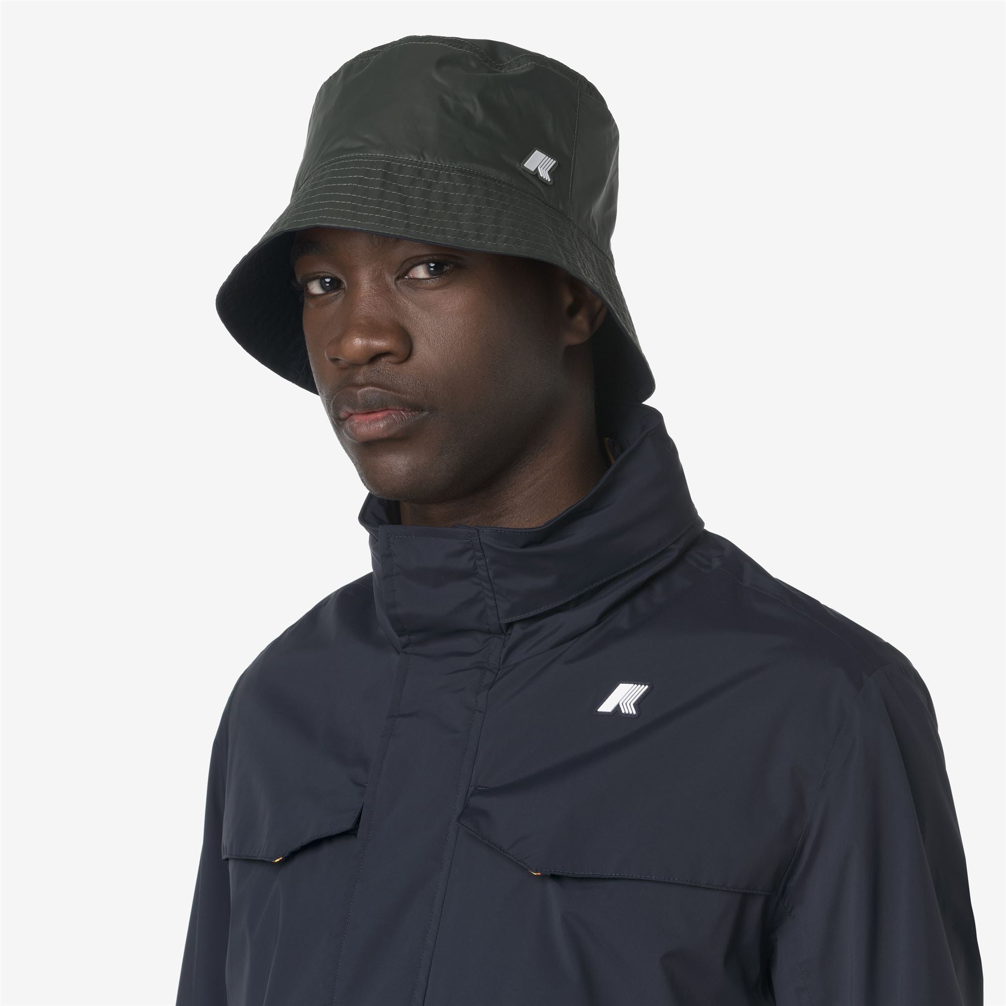 Headwear_UNISEX_PASCALLE PLUS DOUBLE_Hat_Blue Depth - GREEN BLACKISH - Commercial 5