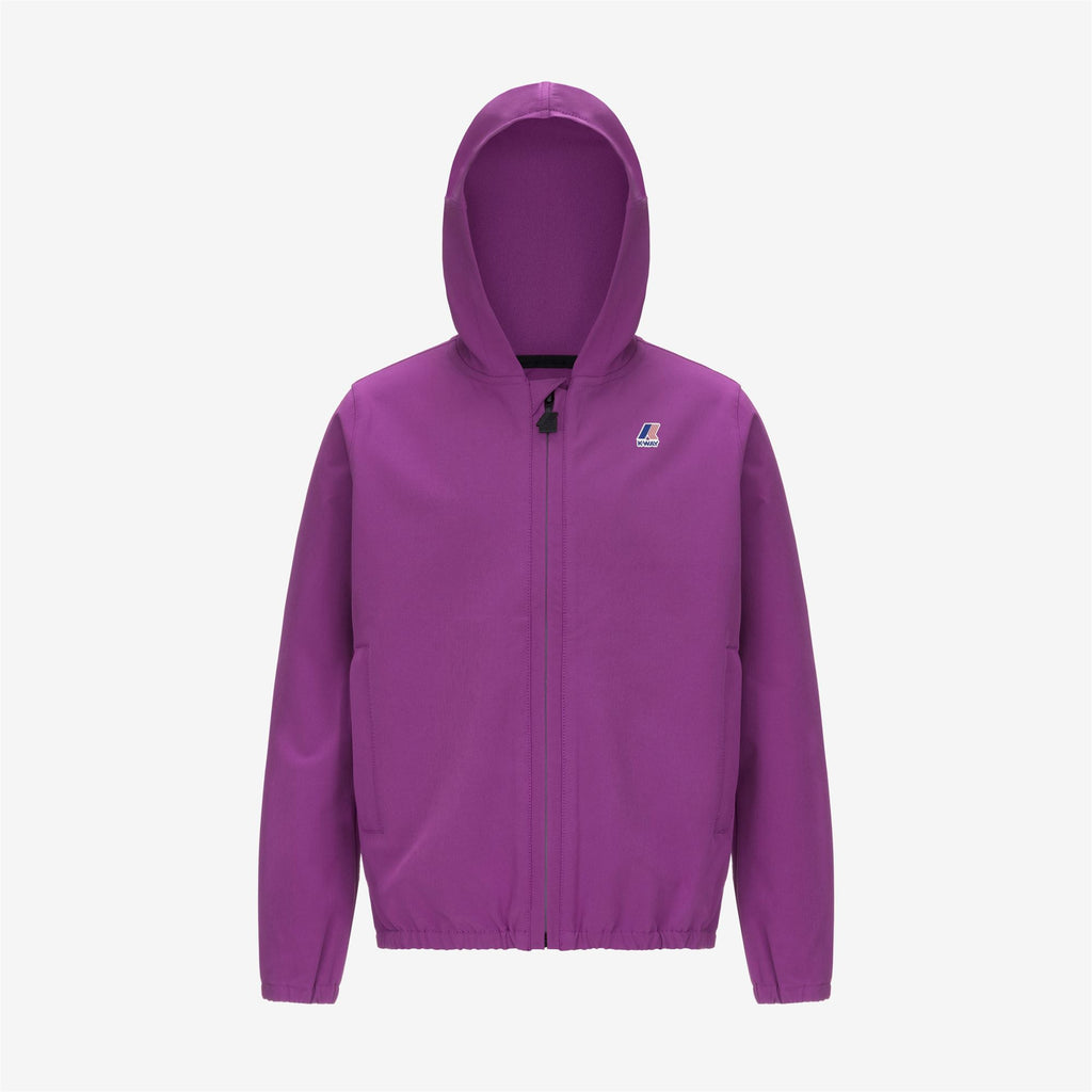Fleece_KID UNISEX_P. LE VRAI GARETH_Jacket_Violet - Commercial 1