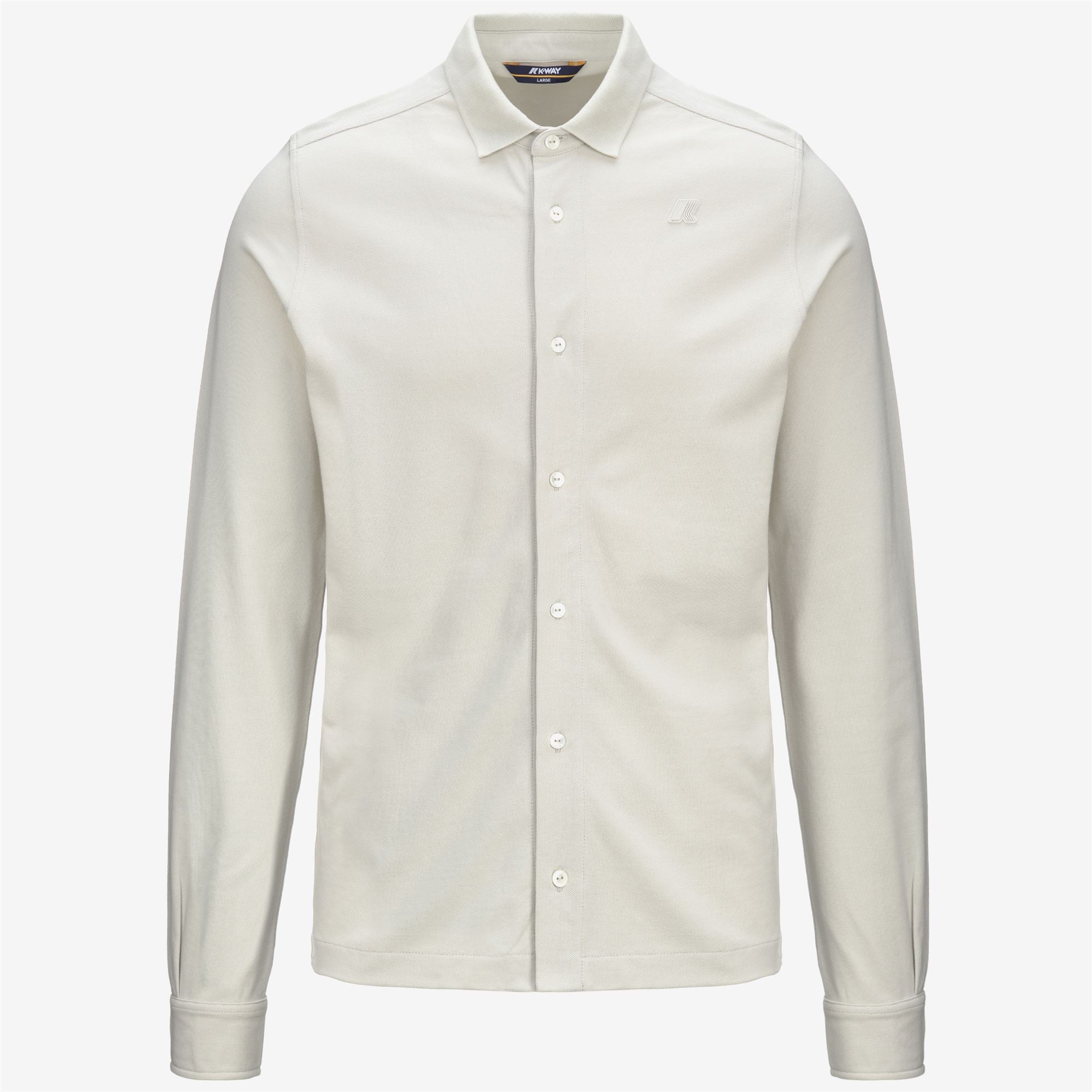 Shirts_MAN_TIMOTHEE PIQUE_Classic_BEIGE LT - Commercial 1