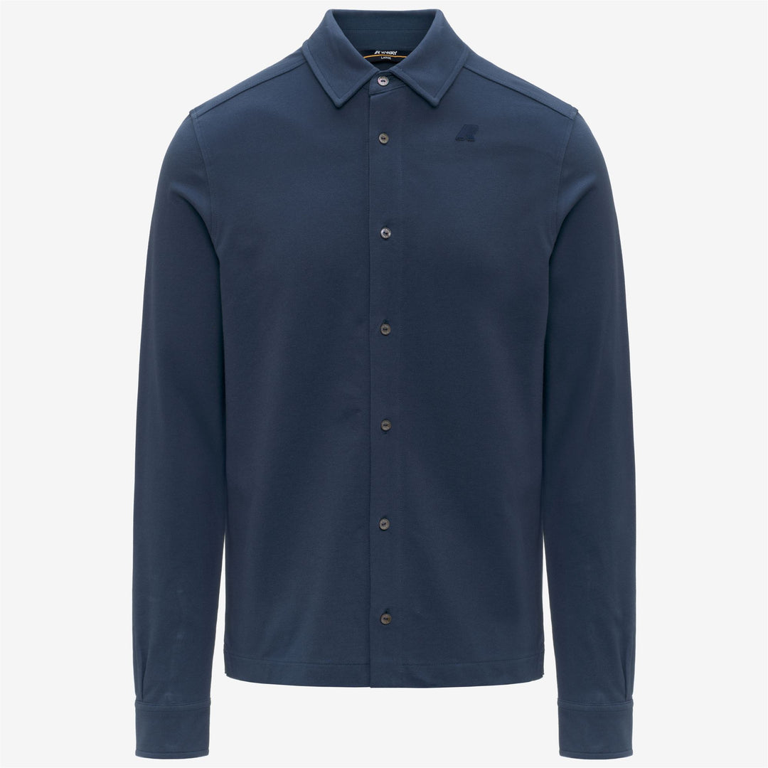 TIMOTHEE PIQUE SLIM - SHIRTS - CLASSIC - Man - BLUE INSIGNIA main