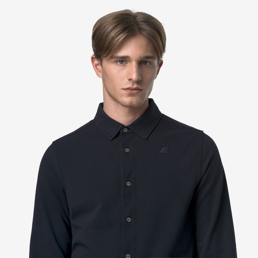 Shirts_MAN_TIMOTHEE PIQUE_Classic_Blue Depth - Commercial 7