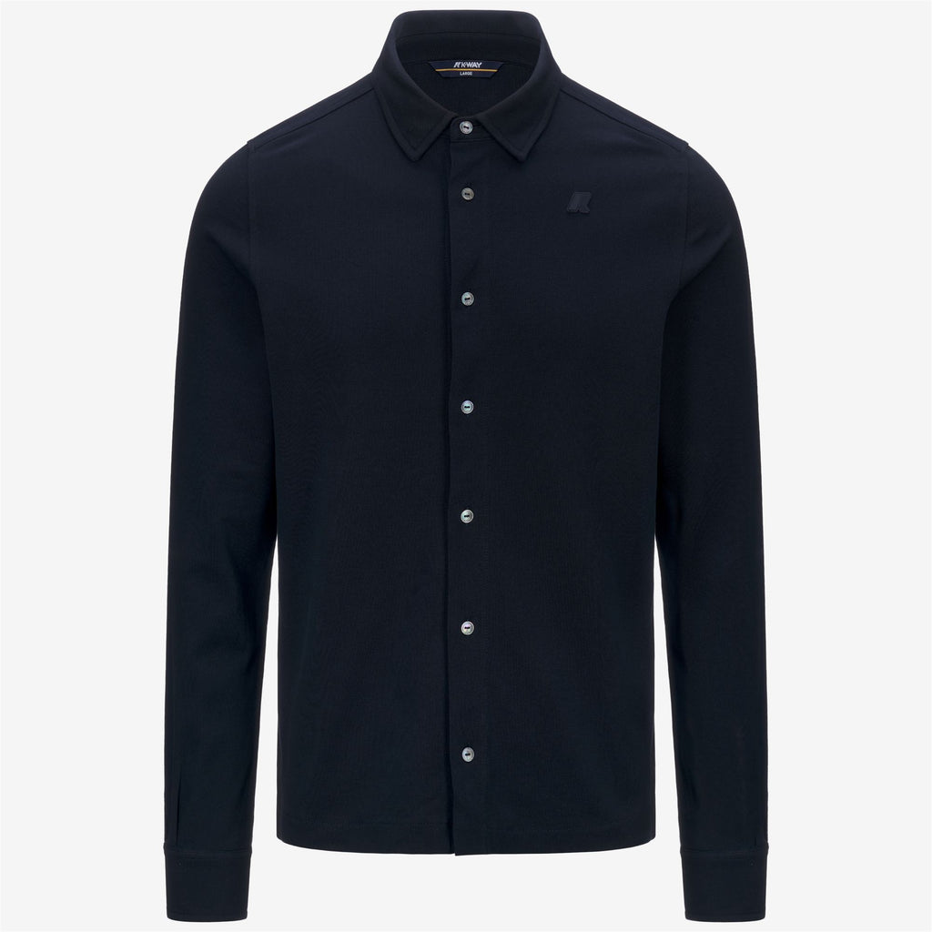 Shirts_MAN_TIMOTHEE PIQUE_Classic_Blue Depth - Commercial 1