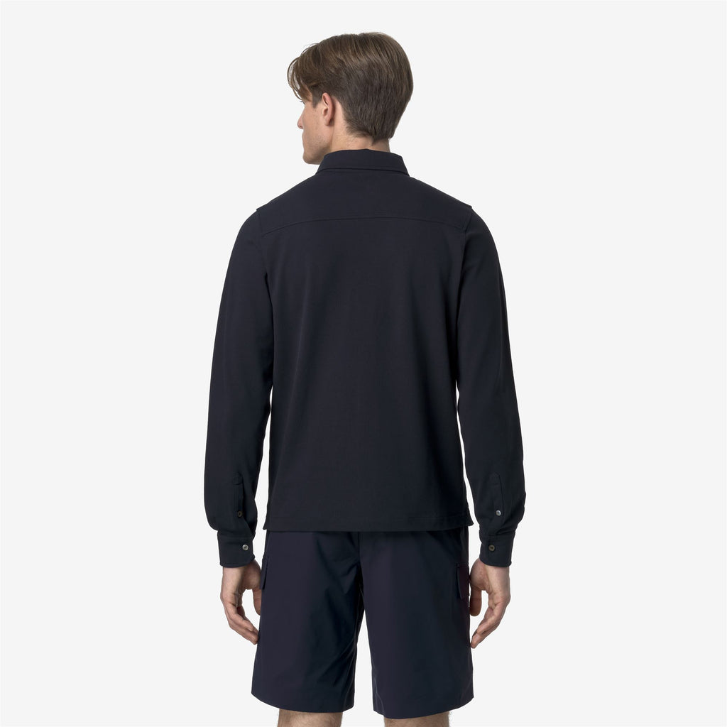 Shirts_MAN_TIMOTHEE PIQUE_Classic_Blue Depth - Commercial 6