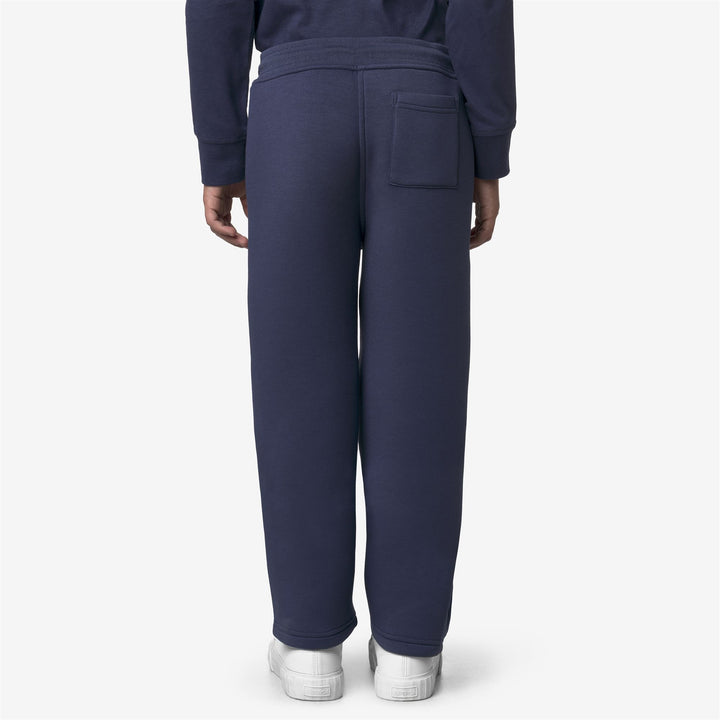 Pantaloni sportivi da ragazzo color cobalto intenso per l'autunno e l'inverno 6