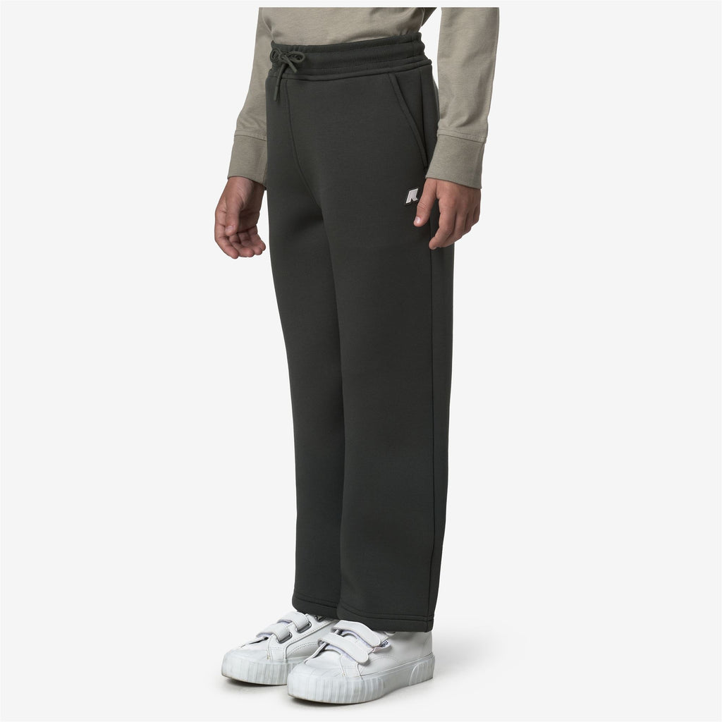 Pants_BOY_P. NUR SPACER_Sport Trousers_GREEN BLACKISH - Commercial 5