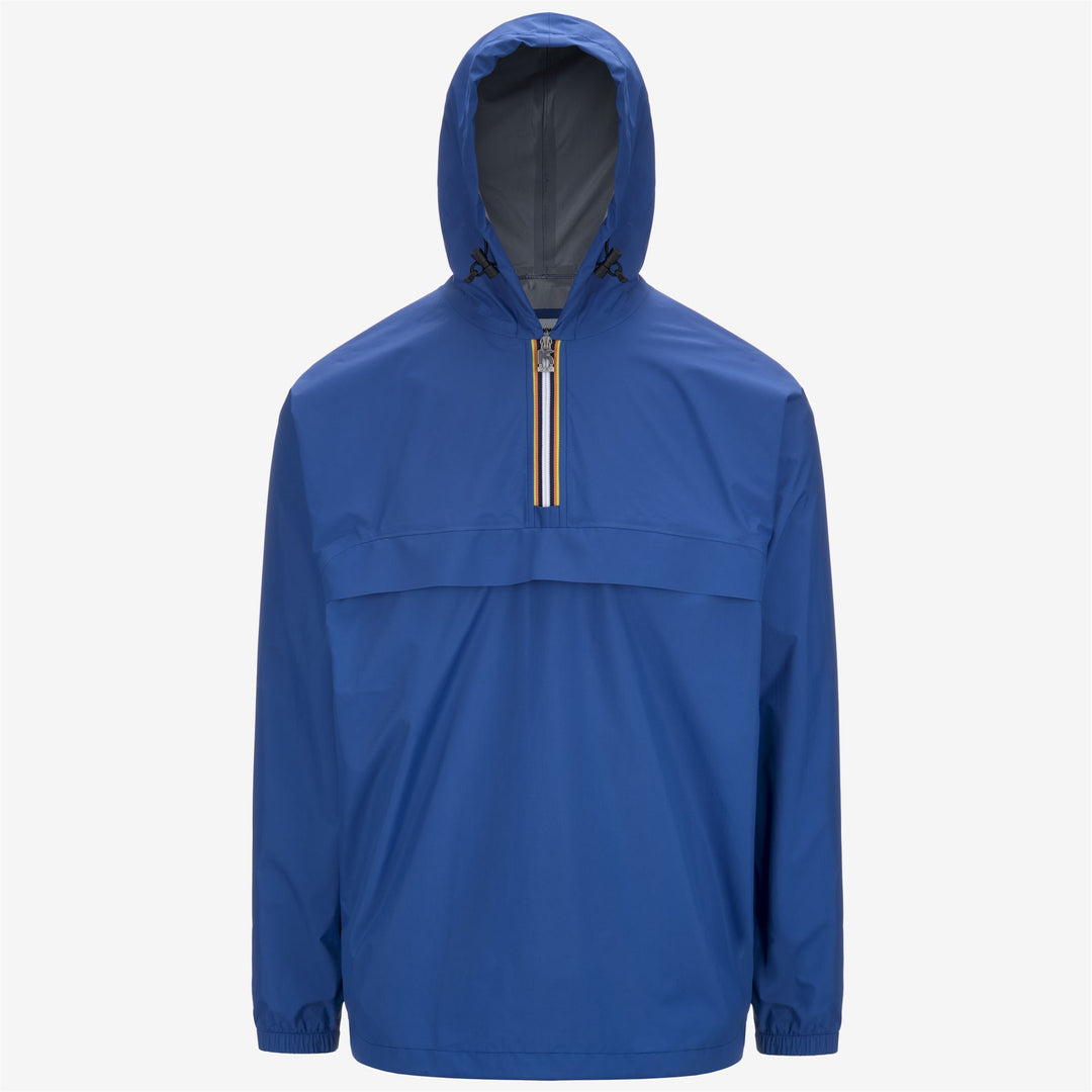 Royal blue Unisex Packable Anorak Jacket 01