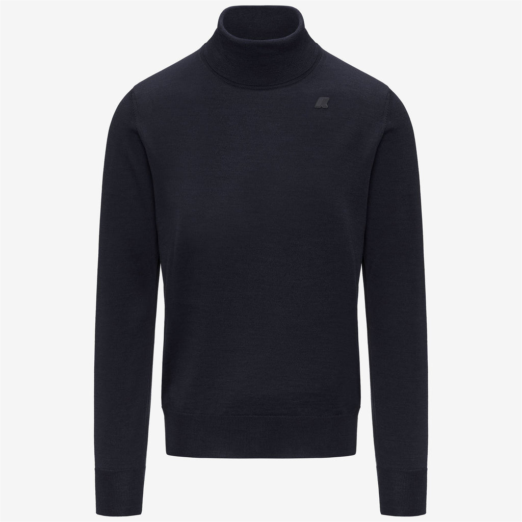 Knitwear_MAN_HENRY MERINO_Pull Over_Blue Depth - Commercial 1