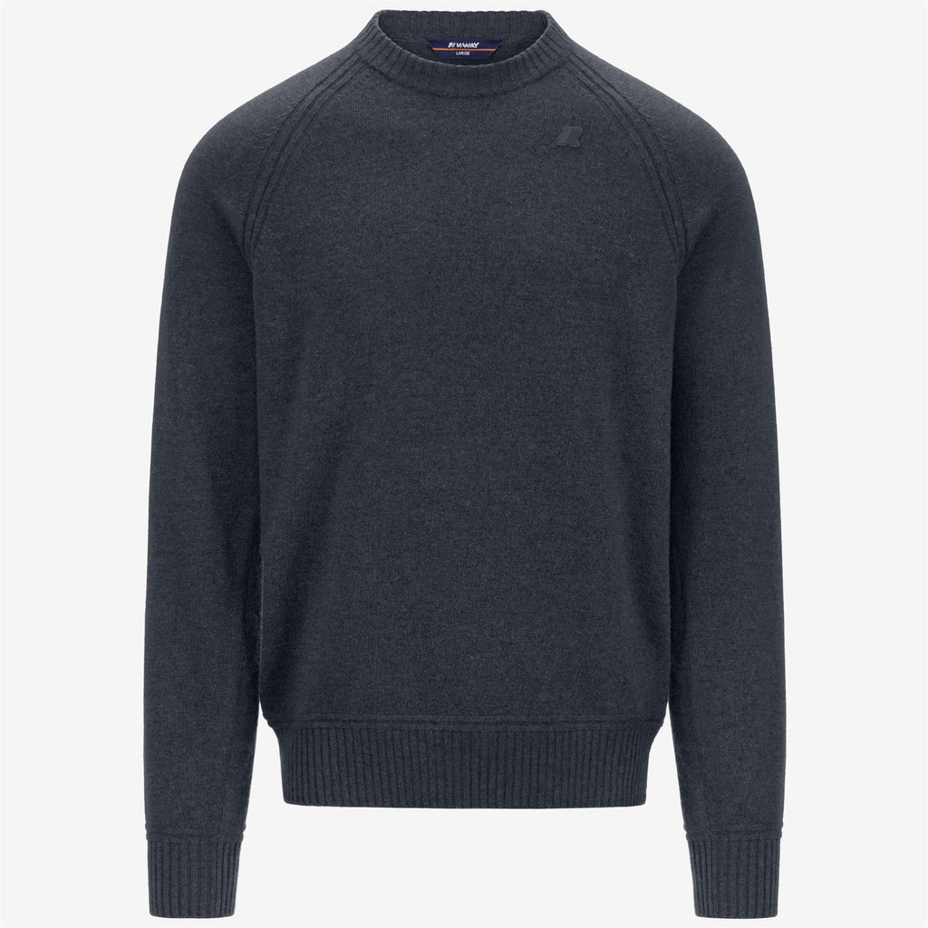 Knitwear_MAN_SEBAS WOOL CASHMERE_Pull Over_Carbon Mel - Commercial 1