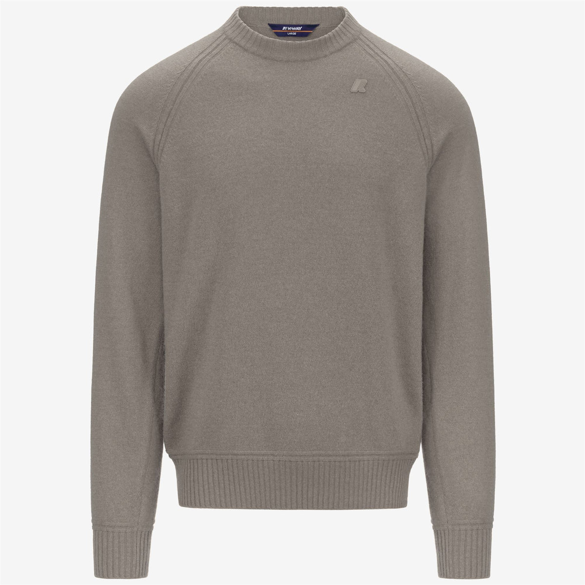 Knitwear_MAN_SEBAS WOOL CASHMERE_Pull Over_Beige Brown Mel - Commercial 1