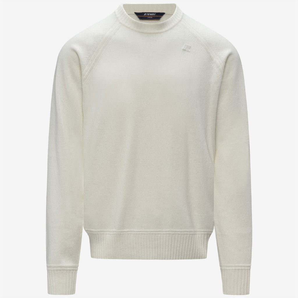Knitwear_MAN_SEBAS WOOL CASHMERE_Pull Over_White Gardenia - Commercial 1