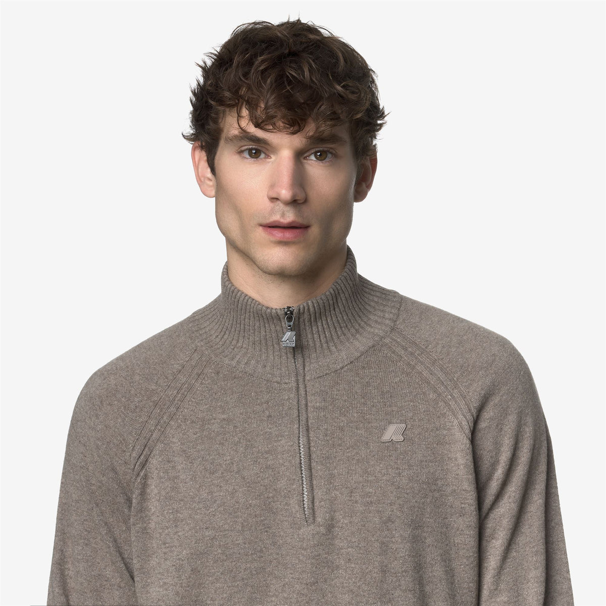 Knitwear_MAN_CADRAS WOOL CASHMERE_Polo_Beige Brown Mel - Commercial 7