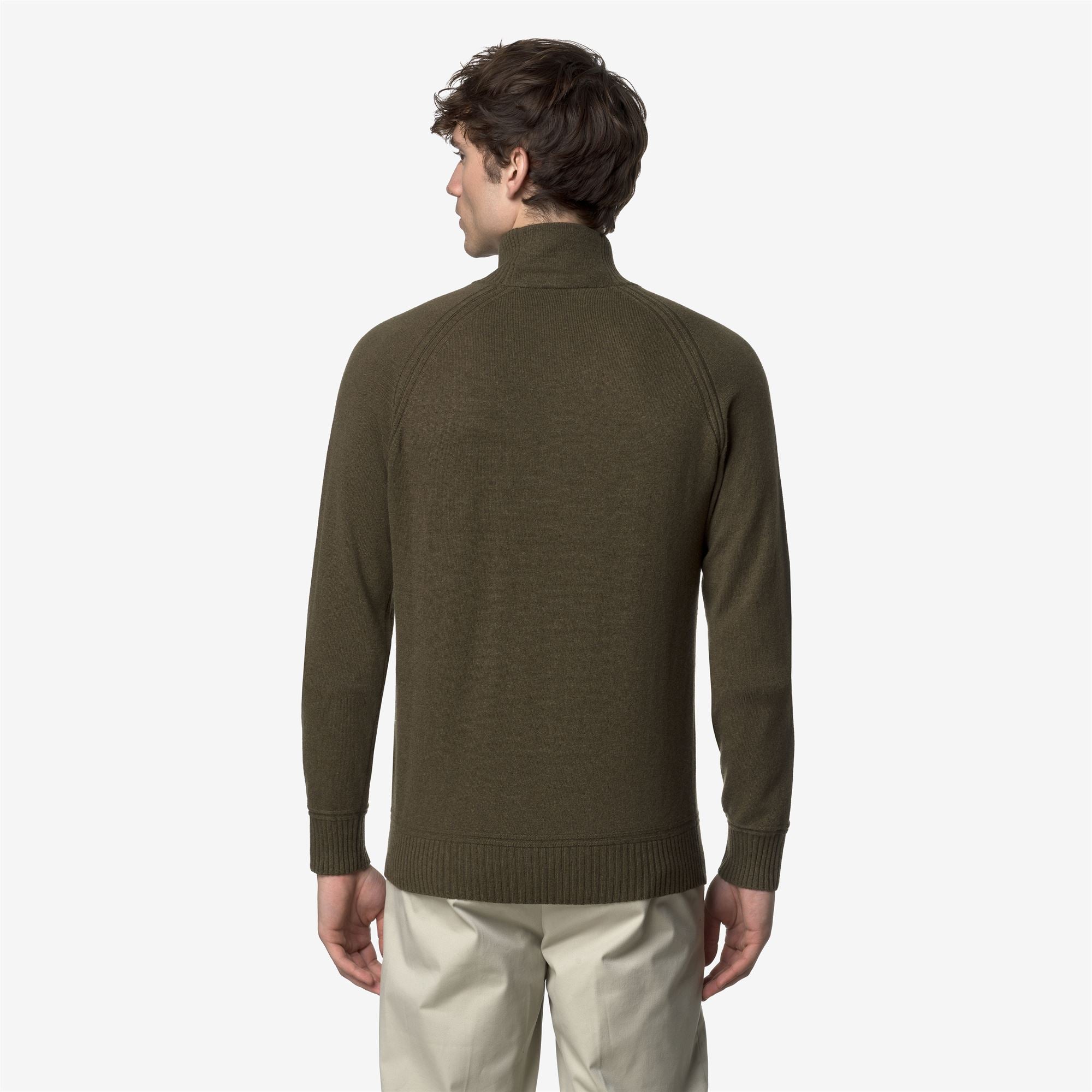 Knitwear_MAN_CADRAS WOOL CASHMERE_Polo_Brown Coco Mel - Commercial 6