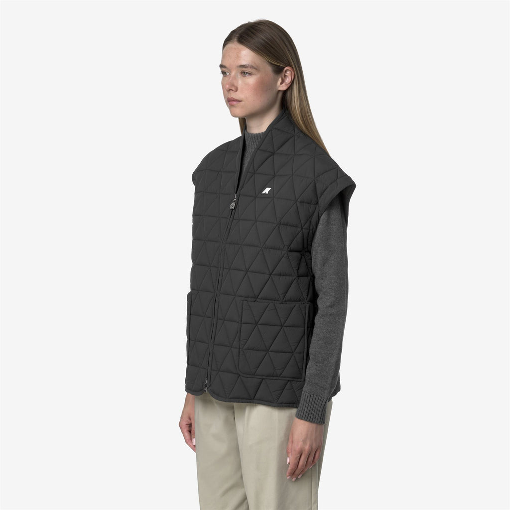 Jackets_WOMAN_SALOIRE DIAMOND QUILTED WARM AF_Short_Grey Shadow Dk - Commercial 5