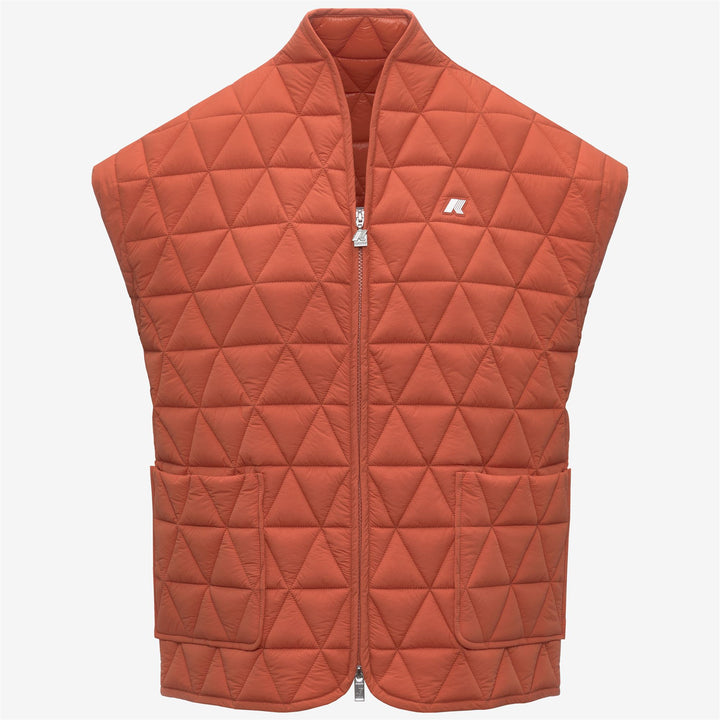 SALOIRE DIAMOND QUILTED WARM AF - Jackets - Short - Woman - ORANGE BROWNISH 1