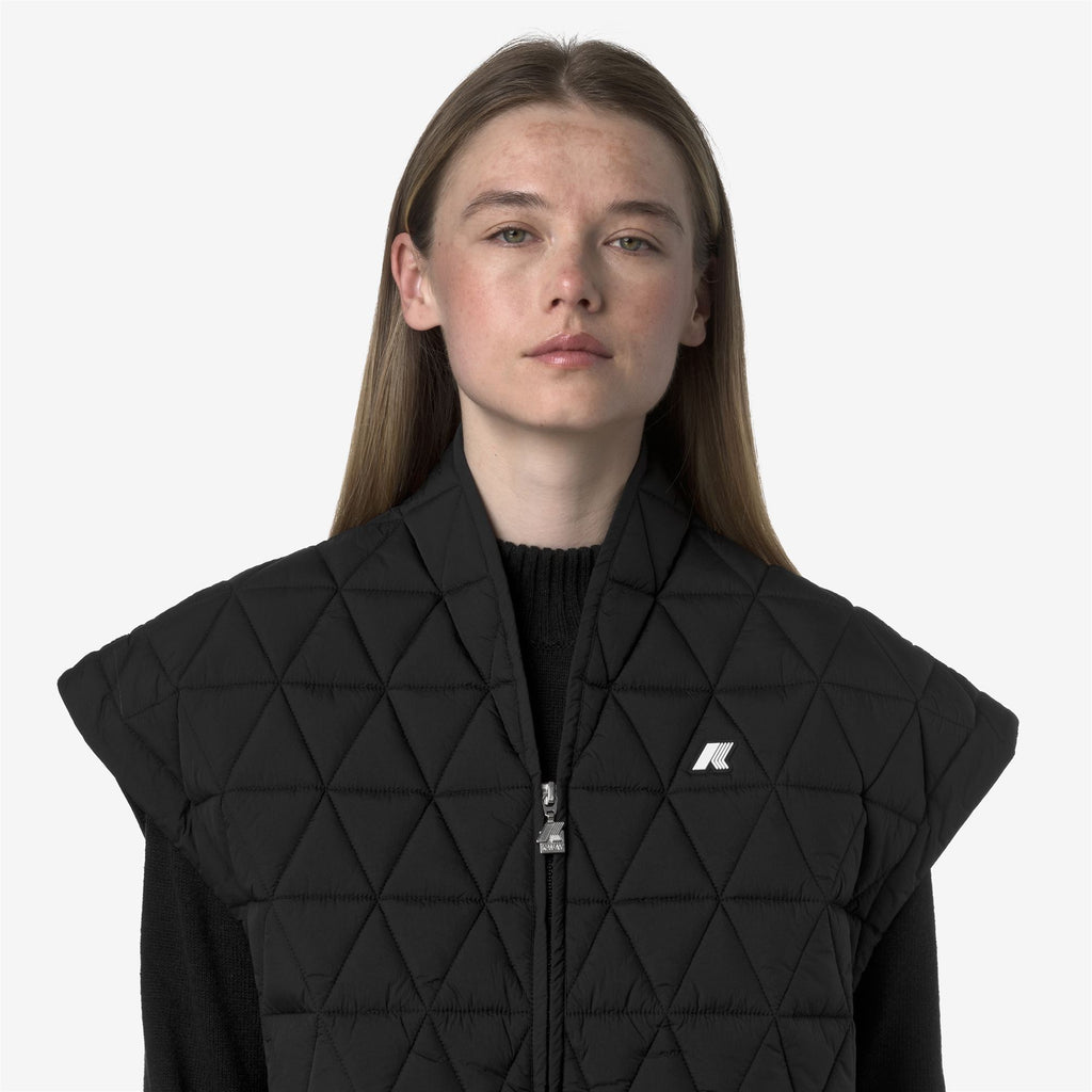 Jackets_WOMAN_SALOIRE DIAMOND QUILTED WARM AF_Short_Black Pure - Black Pure - Commercial 7