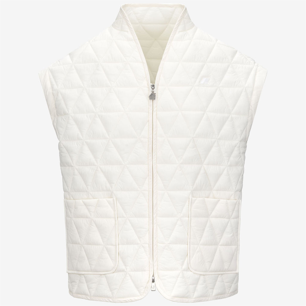 Jackets_WOMAN_SALOIRE DIAMOND QUILTED WARM AF_Short_White Gardenia - Commercial 1