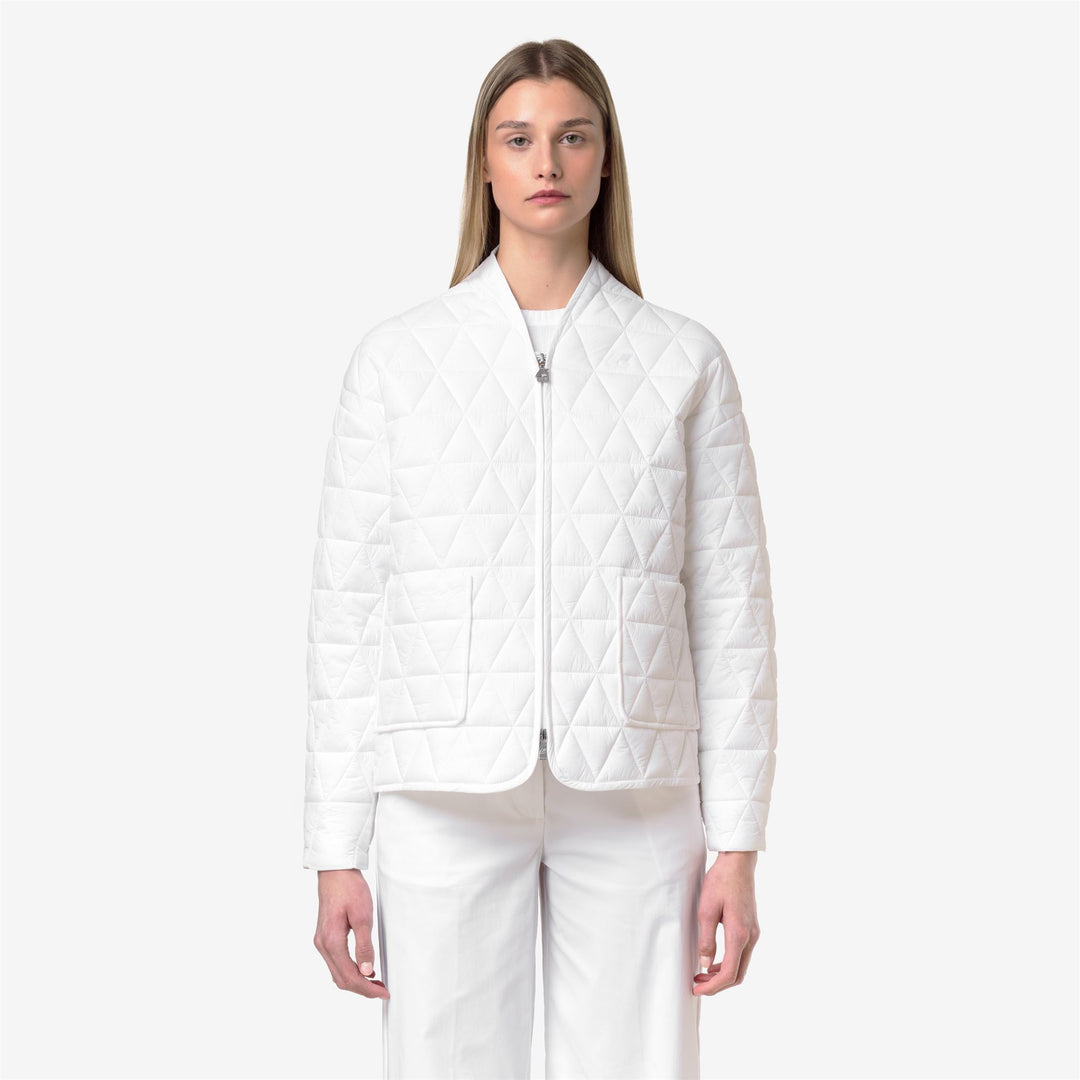SELIME DIAMOND QUILTED WARM AF - Jackets - Medio - Donna - WHITE main