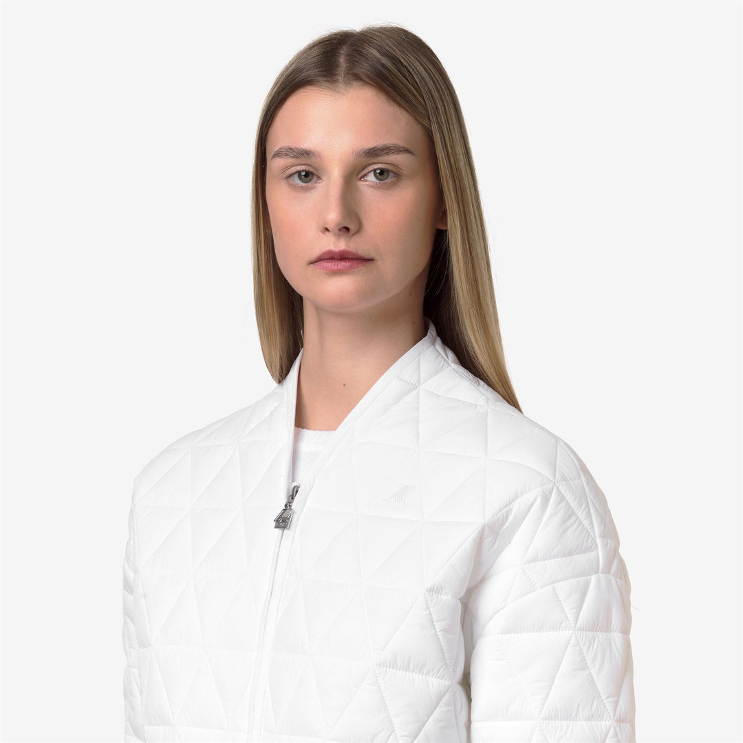 SELIME DIAMOND QUILTED WARM AF - Jackets - Medio - Donna - WHITE main
