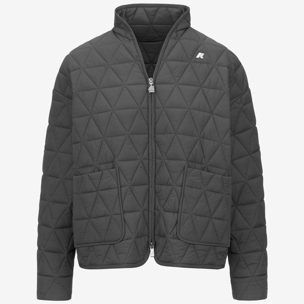 Jackets_WOMAN_SELIME DIAMOND QUILTED WARM AF_Mid_Grey Shadow Dk - Commercial 1