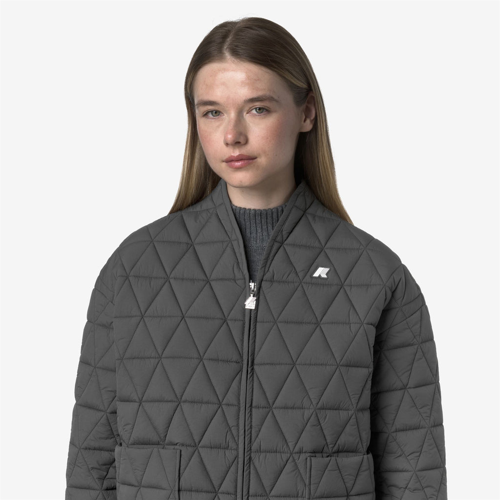 Jackets_WOMAN_SELIME DIAMOND QUILTED WARM AF_Mid_Grey Shadow Dk - Commercial 7