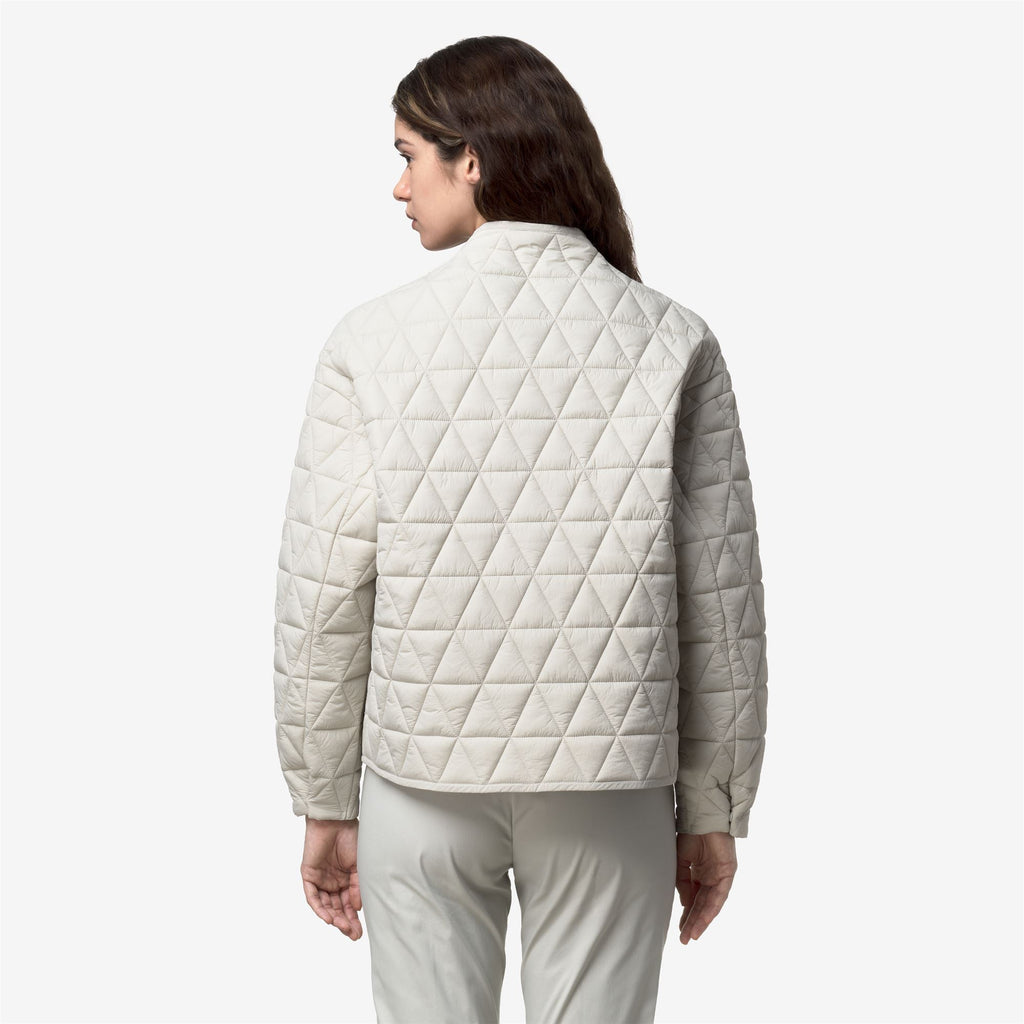 Jackets_Woman_SELIME DIAMOND QUILTED WARM AF_Mid_BEIGE LT - Commercial 6