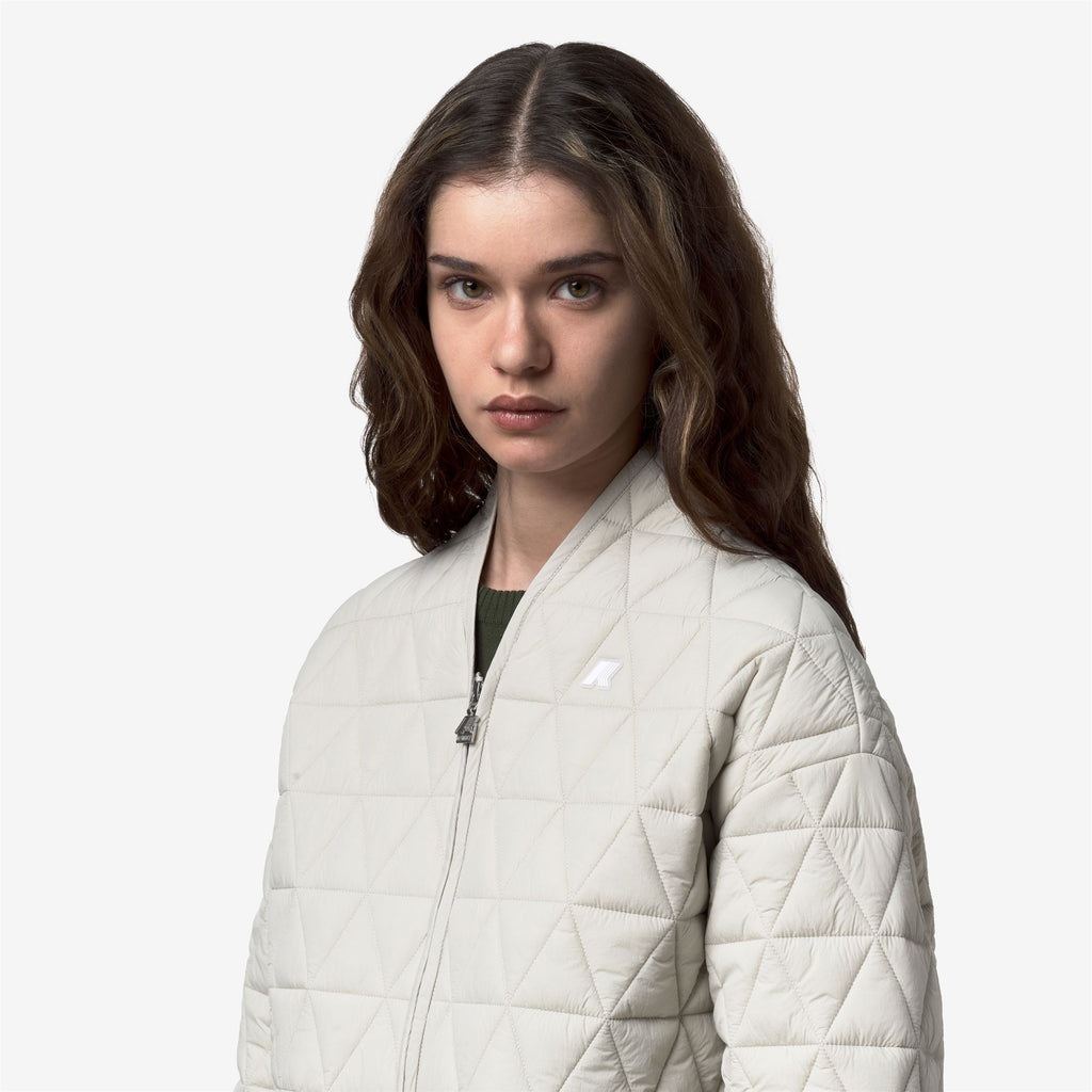 Jackets_Woman_SELIME DIAMOND QUILTED WARM AF_Mid_BEIGE LT - Commercial 7