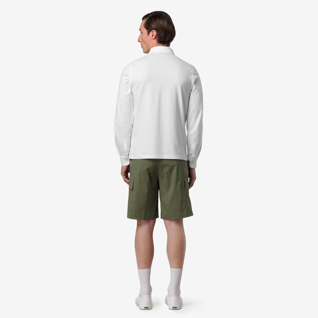Polo Shirts_Man_TIBOR LT STRETCH JERSEY SLIM_Polo_White - White - Commercial 6