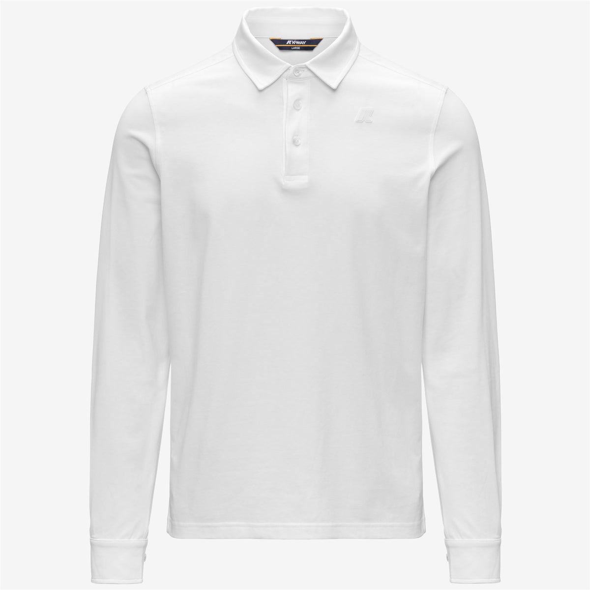 Polo Shirts_Man_TIBOR LT STRETCH JERSEY SLIM_Polo_White - White - Commercial 1