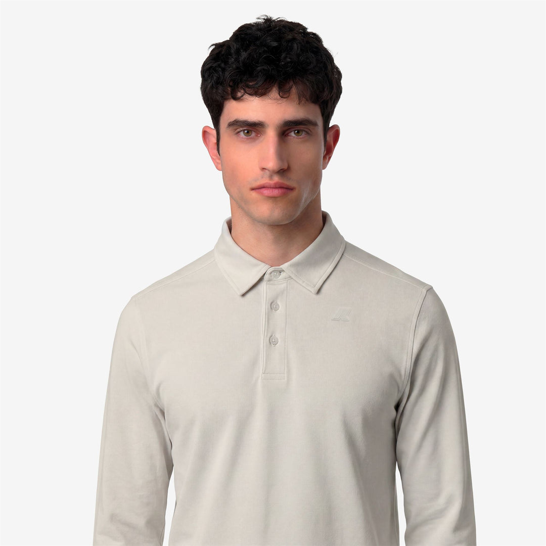 TIBOR LT STRETCH JERSEY SLIM - Polo Shirts - Polo - Man - BEIGE LT main