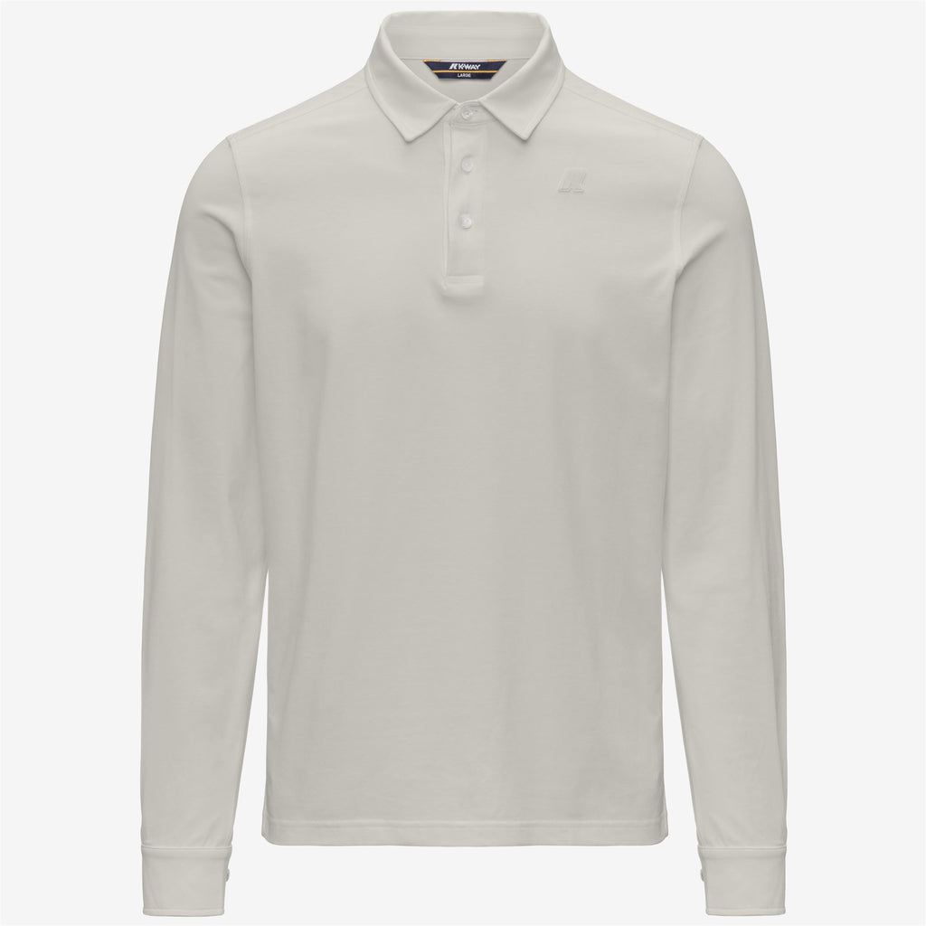 Polo Shirts_Man_TIBOR LT STRETCH JERSEY SLIM_Polo_BEIGE LT - Commercial 1