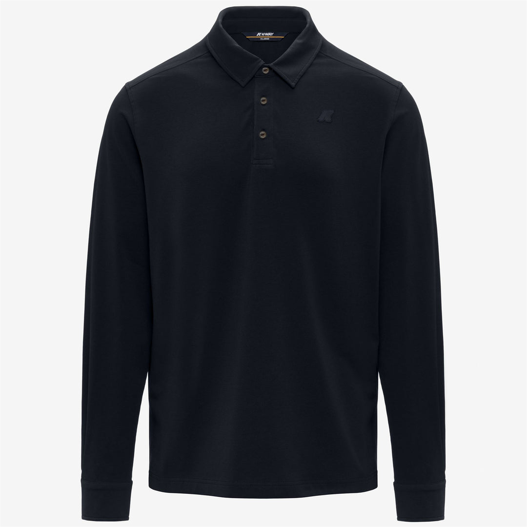 TIBOR LT STRETCH JERSEY SLIM - Polo Shirts - Polo - Man - BLUE DEPTH 01