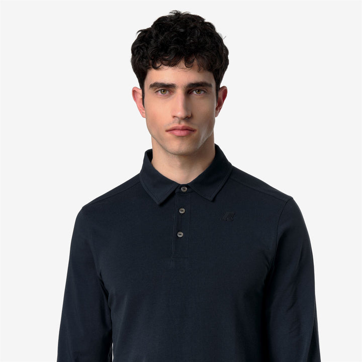 TIBOR LT STRETCH JERSEY SLIM - Polo Shirts - Polo - Man - BLUE DEPTH 2
