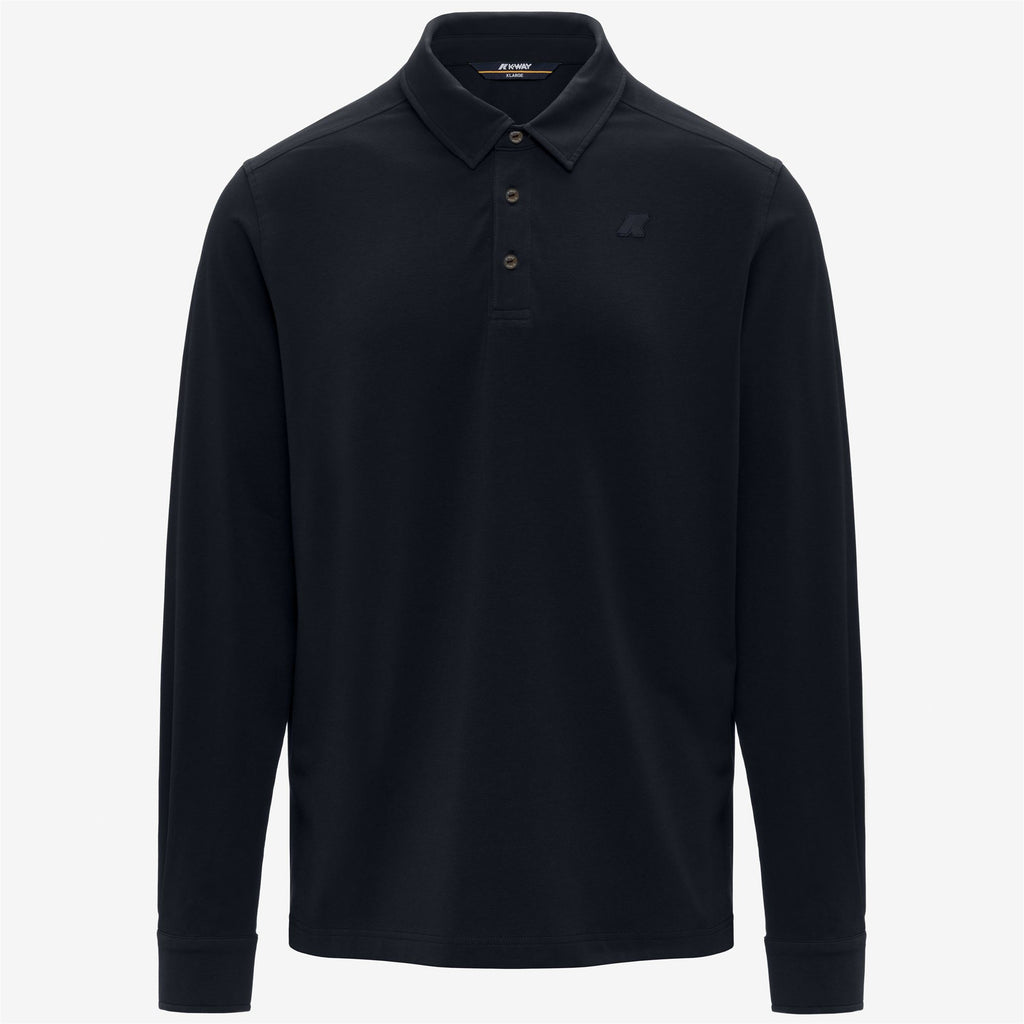 Polo Shirts_Man_TIBOR LT STRETCH JERSEY SLIM_Polo_Blue Depth - Commercial 1