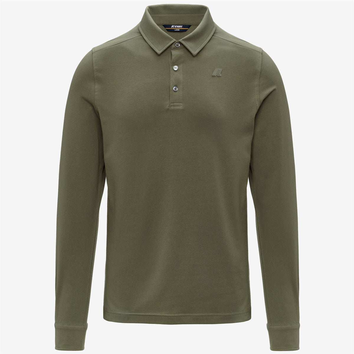 Polo Shirts_Man_TIBOR LT STRETCH JERSEY SLIM_Polo_Green Lichen - Commercial 1